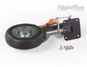 Flightline 2.0M B-24 Liberator Electric Retract Nose Landing Gear Set 